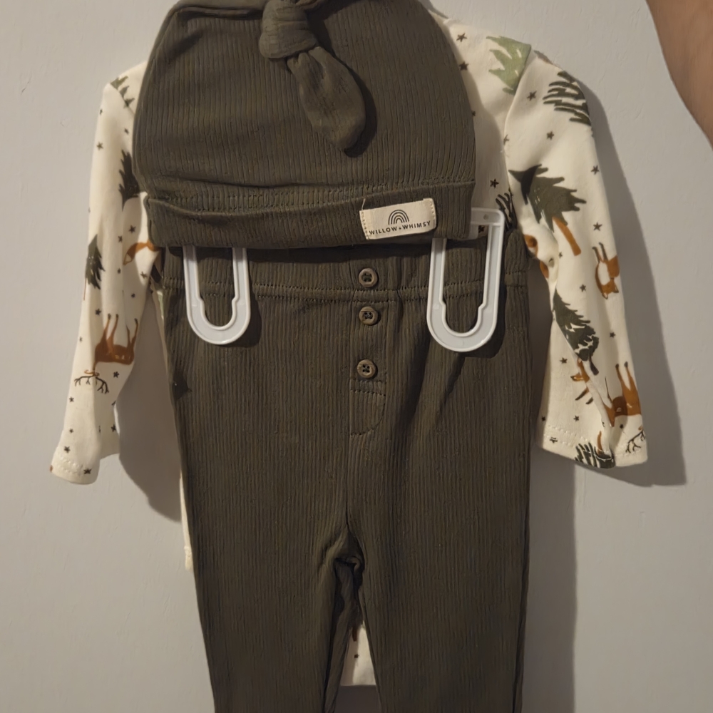 Forest Print Kids 3 Piece Set - Picture 3 of 4